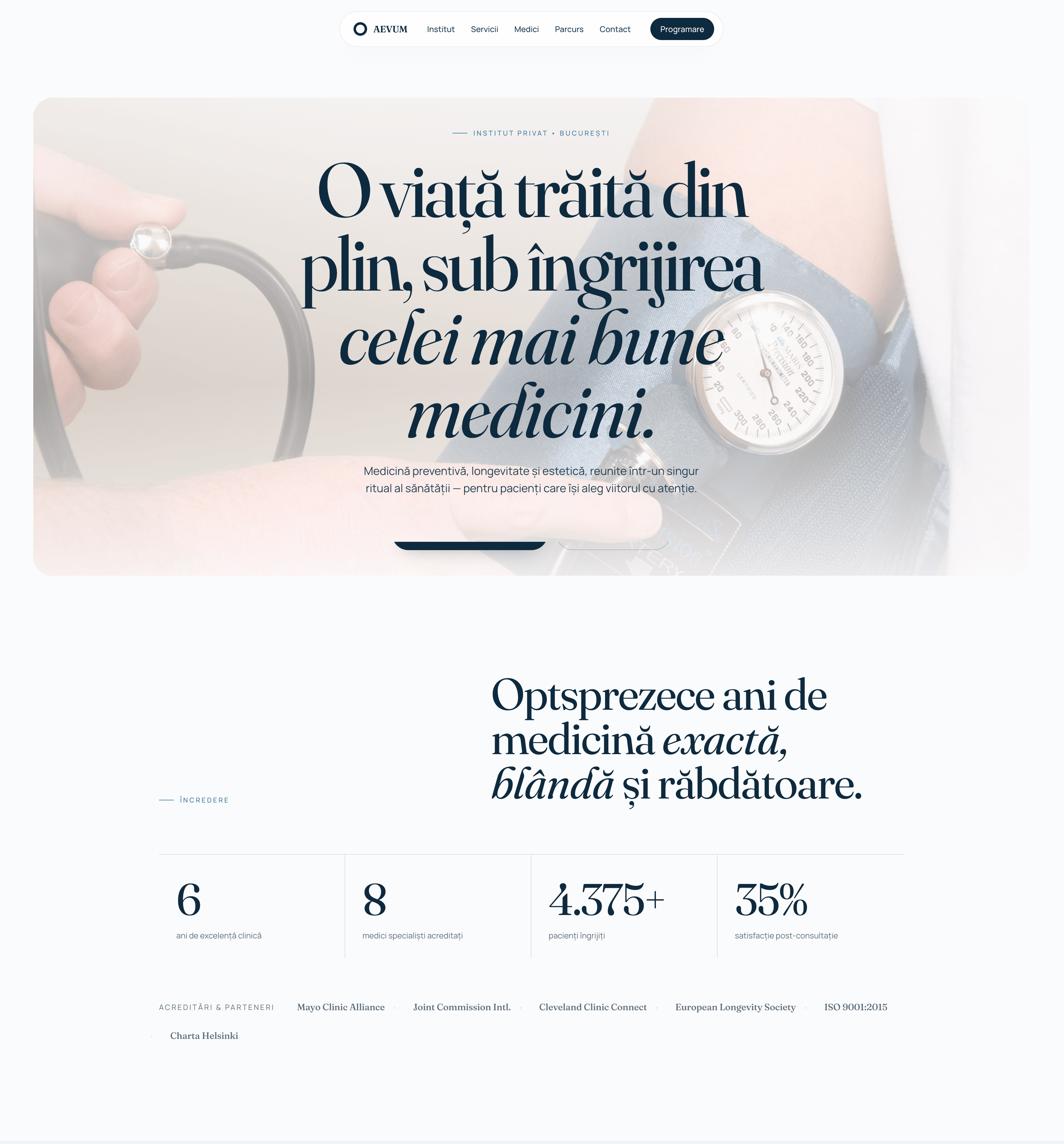 Aevum — Medical / longevity clinic