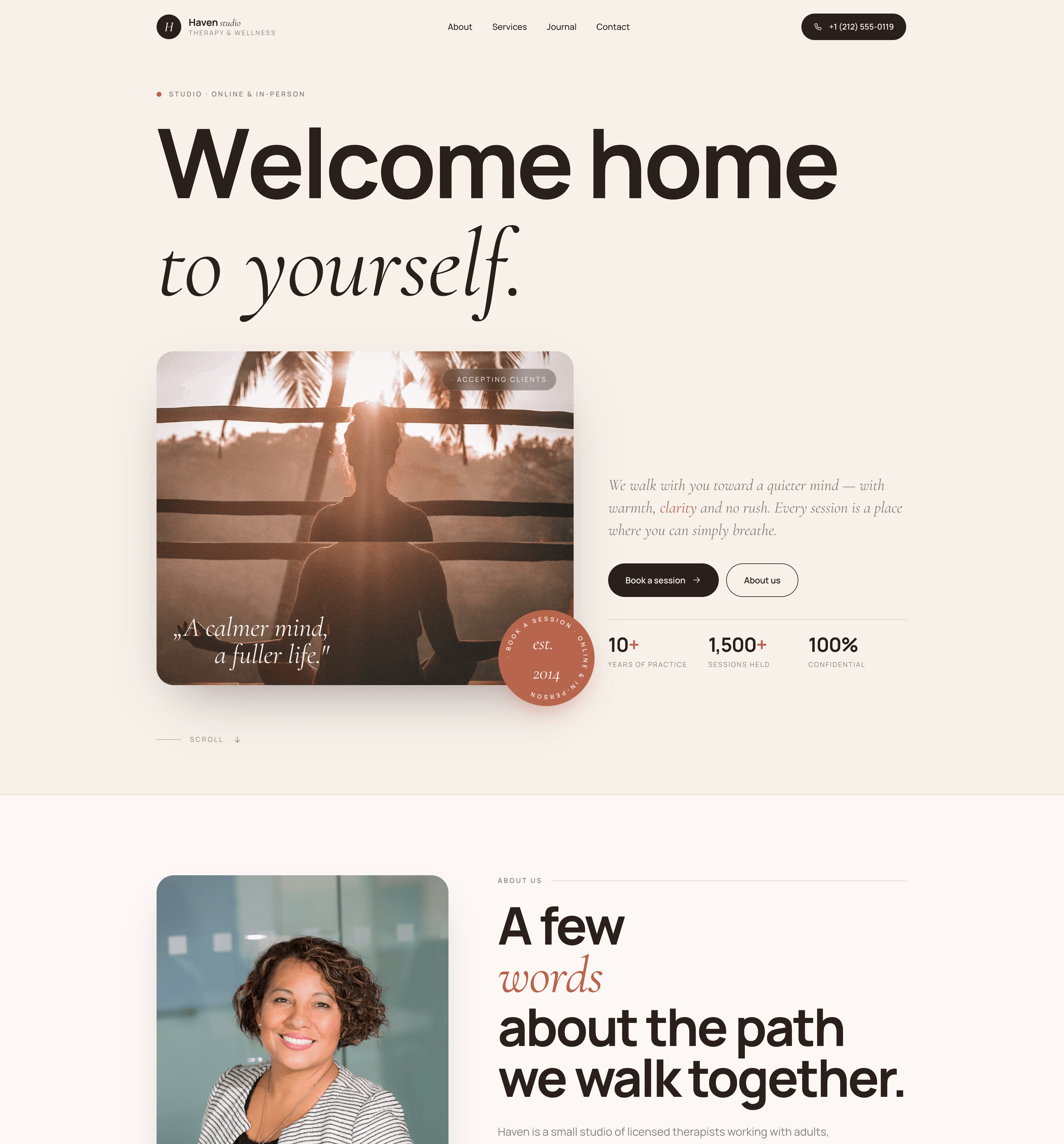 Haven — Therapy / wellness practice