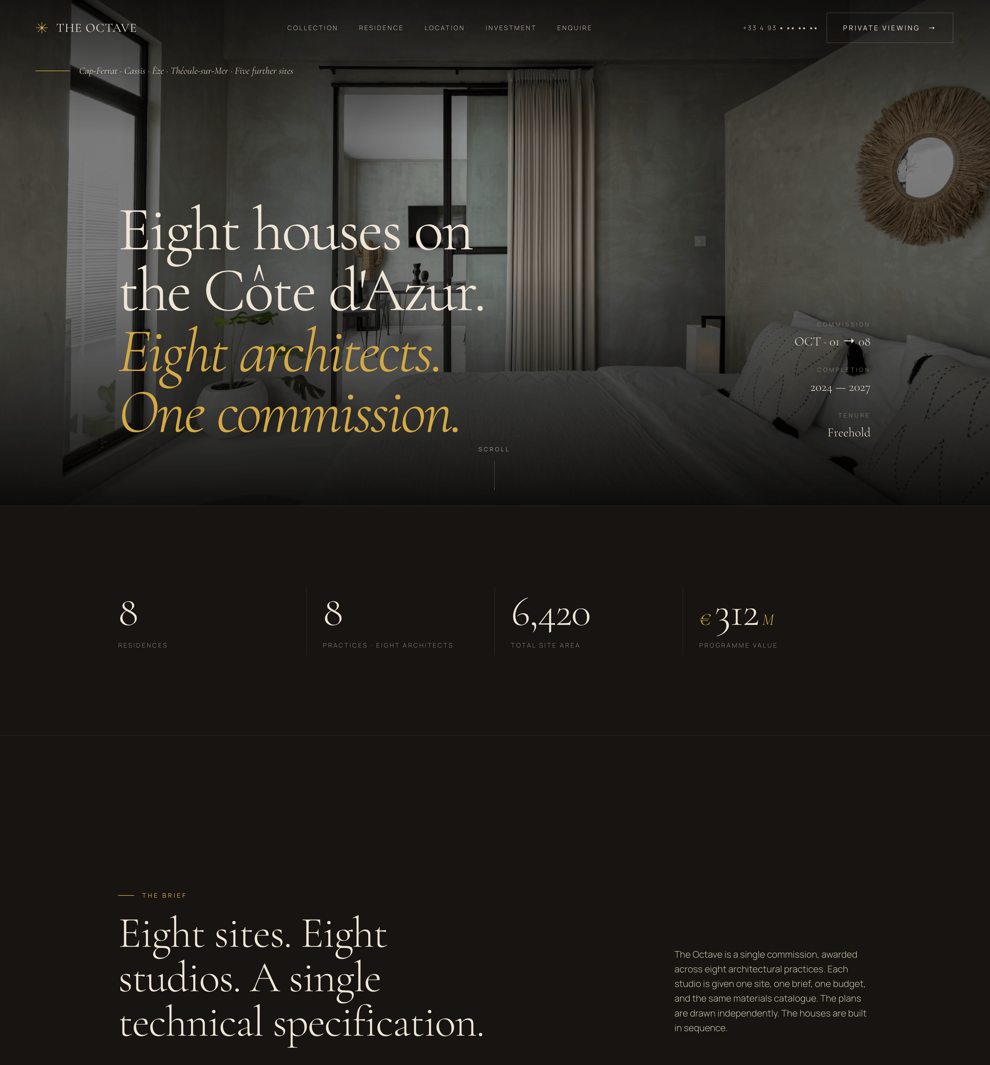 The Octave — Luxury real estate development