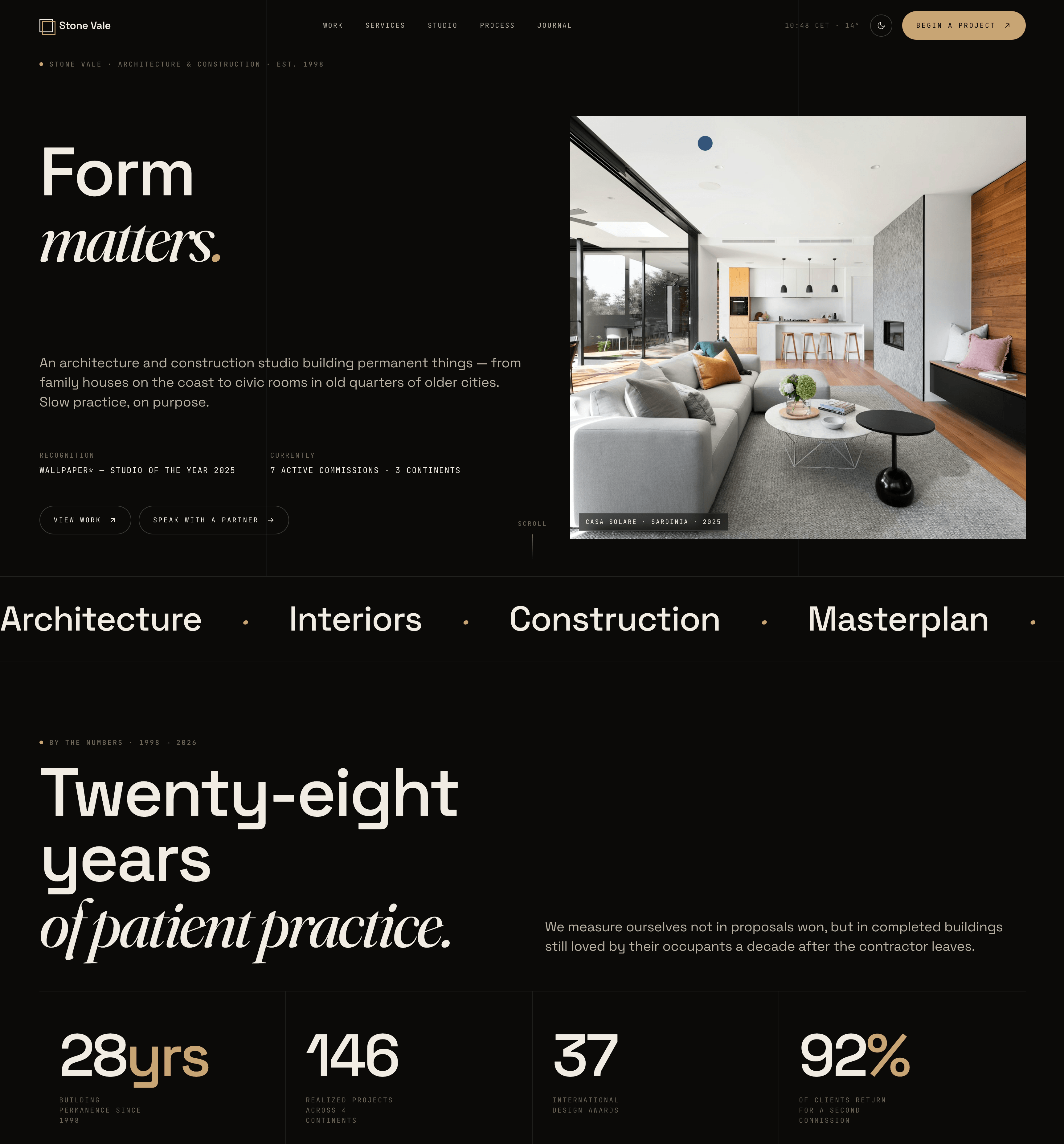 Stone Vale — Architecture firm